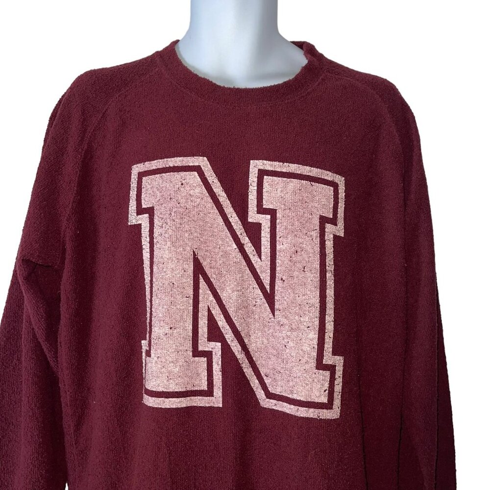 Rare Vintage Penant Nebraska Cornhuskers Shirt Mens L Red Logo University - Picture 2 of 10